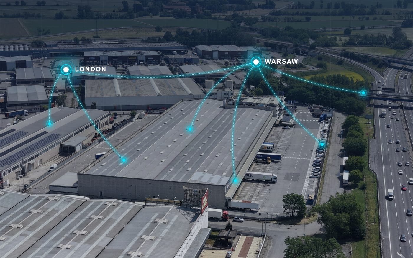 Network of workforce corridors linking London, Warsaw and European industrial hubs