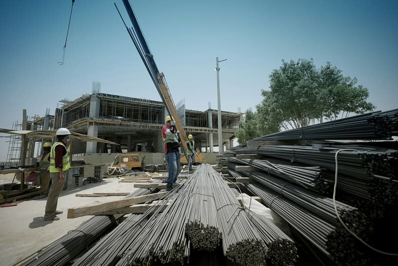 Commercial construction site deployment
